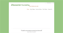 Desktop Screenshot of discoveries-counseling.com